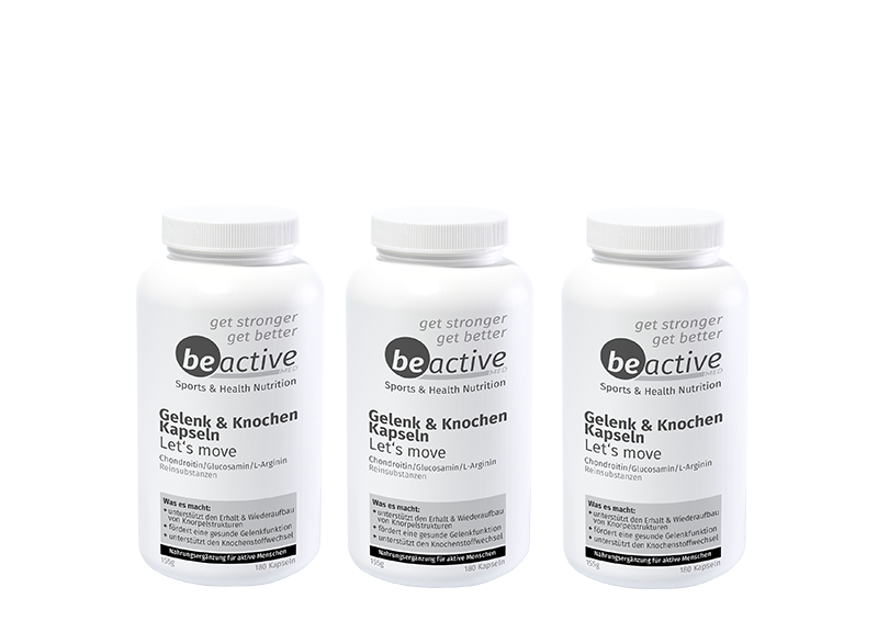 Gelenk & Knochen Kapseln - Package (3-Monats-Packung)