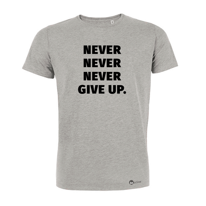 Never, never, never give up - Herren
